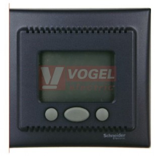SDN6000270 Termostat programovatelný (vč.čidla pro podlahové vytápění), graphite - VÝROBA UKONČENA
