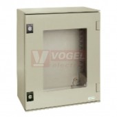 NSYPLM64TG  rozvodnice Thalassa PLM, všh 647x436x250mm, IP66, RAL7035, průhl. dveře, bez mont.panelu