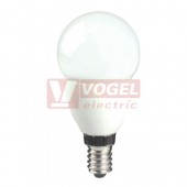 Žárovka LED E14 230VAC   3,5W, "kapka" 2700K, CRI 82, vyzař. úhel 180°, 470 lm  (324.005.99.0)