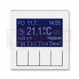 3292H-A10301 03 Termostat univerzální programovatelný (ovládací jednotka); bílá/bílá - Levit, Levit M