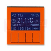 3292H-A10301 66 Termostat univerzální programovatelný (ovládací jednotka); oranžová/kouř. černá - Levit, Levit M