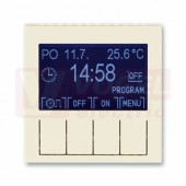 3292H-A20301 17 Hodiny spínací programovatelné (ovládací jednotka); slonová kost/bílá - Levit, Levit M
