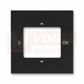 3299H-A40100 63 Kryt časovače nebo ovladače Busch-Timer, snímače kvality vzduchu; onyx - Levit, Levit M