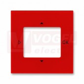 3299H-A40100 65 Kryt časovače nebo ovladače Busch-Timer, snímače kvality vzduchu; červená - Levit, Levit M