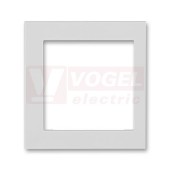 3901H-A00255 16 Kryt rámečku s otvorem 55x55, krajní; šedá - Levit, Levit M