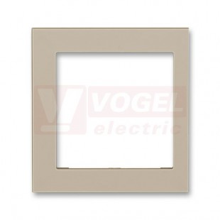 3901H-A00255 18 Kryt rámečku s otvorem 55x55, krajní; macchiato - Levit, Levit M