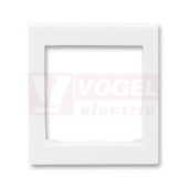 3901H-A00355 03 Kryt rámečku s otvorem 55x55, střední; bílá - Levit, Levit M