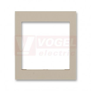 3901H-A00355 18 Kryt rámečku s otvorem 55x55, střední; macchiato - Levit, Levit M