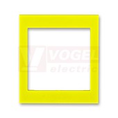 3901H-A00355 64 Kryt rámečku s otvorem 55x55, střední; žlutá - Levit, Levit M