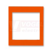 3901H-A00355 66 Kryt rámečku s otvorem 55x55, střední; oranžová - Levit, Levit M