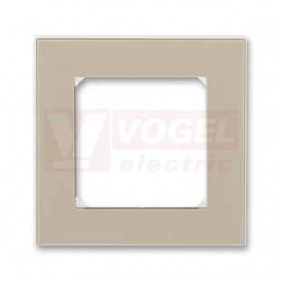 3901H-A05010 18 Rámeček jednonásobný; macchiato/bílá - Levit, Levit M