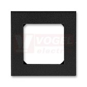 3901H-A05010 63 Rámeček jednonásobný; onyx/kouřová černá - Levit, Levit M