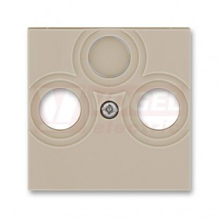 5011H-A00300 18 Kryt zásuvky televizní, rozhlasové (a satelitní); macchiato - Levit, Levit M