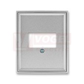 5014E-A00040 08 Kryt zásuvky komunikační přímé (pro HDMI, USB, VGA, USB nabíječku); titanová - Element, Time (Arbo)