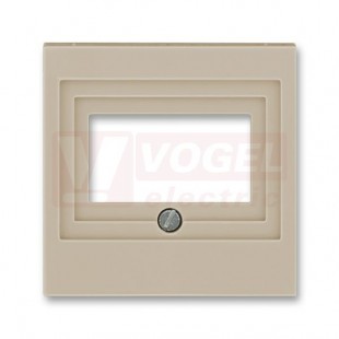 5014H-A00040 18 Kryt zásuvky reproduktorové, komunikační přímé nebo přístroje USB; macchiato - Levit, Levit M