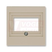 5014H-A00040 18 Kryt zásuvky reproduktorové, komunikační přímé nebo přístroje USB; macchiato - Levit, Levit M
