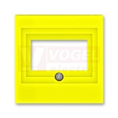 5014H-A00040 64 Kryt zásuvky reproduktorové, komunikační přímé nebo přístroje USB; žlutá - Levit, Levit M