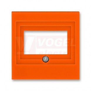 5014H-A00040 66 Kryt zásuvky reproduktorové, komunikační přímé nebo přístroje USB; oranžová - Levit, Levit M