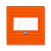 5014H-A00040 66 Kryt zásuvky reproduktorové, komunikační přímé nebo přístroje USB; oranžová - Levit, Levit M