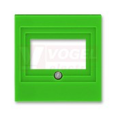 5014H-A00040 67 Kryt zásuvky reproduktorové, komunikační přímé nebo přístroje USB; zelená - Levit, Levit M