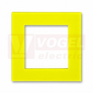 ND3901H-B350 64 Díl výměnný - kryt pro rámeček vícenásobný, střední; žlutá - Levit