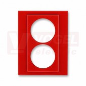 ND5513H-A2223 65 Díl výměnný pro kryt zásuvky dvojnásobné; červená - Levit