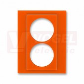 ND5513H-A2223 66 Díl výměnný pro kryt zásuvky dvojnásobné; oranžová - Levit
