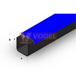 ZEKAN 4  kabelový žlab s víkem, š 200, v=126mm, tl. 5mm, PVC, barva šedá