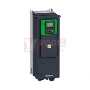 ATV650U07N4 Frekvenční měnič 0,75 kW, In = 2,2 A, 3 x 380 až 480 V, IP 55, třída 3C3 a 3S3, EMC filtr C2, s DC tlumivkou, nástěnný