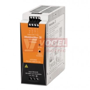 Zdroj spínaný 1f 24VDC  7,5A (PRO MAX 180W) Ujm 100-240AC, švh 50x130x125mm (1478120000)