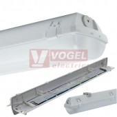 PRIMA LED TUBE 1x120 PC svítidlo průmyslové provedení bez LED trubic 230V AC(klipy a distanční díly samostatně v sáčku uvnitř svítidla)(37520)