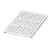 UCT-EM (30X5) popisky koncovek, bílá, montáž aretacím velikost popisovaného pole 30x5mm, 1 karta 24 štítků (1 balení=10 karet) (0801505)