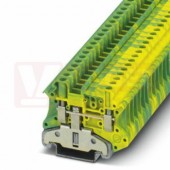 UT 4-MTD-PE/S svorka řadová, průchozí, šroubové připojení, 41A, zeleno/žlutá, š=6,2mm (3046207)