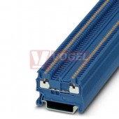 PT 1,5/S BU svorka řadová, PUSH-IN, sv.modrá, přípojky 1/1, š=3,5mm (3208126)