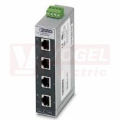 FL SWITCH SFN 5TX Industrial Ethernet Switch Přepínač Ethernet, 5 portů TP-RJ45, automatická detekce přenosové rychlosti 10 nebo 100 MBit/s (RJ45), funkce Au (2891152)