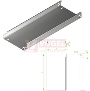 Žlab plný šxv 100x 42 KBR100H42/3 š100x v42mm, tl. 0,5mm (141610)