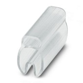 PATG 3/15 Nosiče označení vodiče, nasouvací, transparentní, pro štítek 4x15mm, průměr vodiče 4-7mm, materiál PVC V0 (1013041)