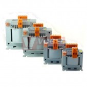 JT 1,0kVA 230/230V 50/60Hz, 1f. oddělovací ochranný transformátor, 1000VA, IP00, švh: 150x156x140mm