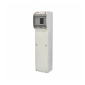 Rozvodnice zásuvková  6M IP65 1ř (AcquaCOMBI 3950),nástěnná, průhl.dvířka, všh 490x126x107mm,vč.svorkovnicí PE/N, s prostorem pro umístění zásuvek a ovládacích přístrojů