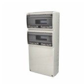 Rozvodnice zásuvková 32M IP65 2ř (AcquaCOMBI 3977), nástěnná, průhl.dvířka, všh 685x330x155mm,vč.svorkovnicí PE/N, s prostorem pro umístění zásuvek a ovládacích přístrojů