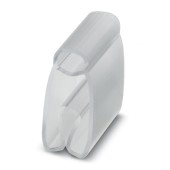 PATG 4/12 Nosiče označení vodiče, nasouvací, transparentní, pro štítek 4x12mm, průměr vodiče 6-10mm, materiál PVC V0 (0827080)