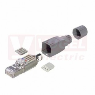 RJ45 CAT.5e FM 45 průmyslový ethernet konektor pro beznástrojovou montáž, Field-Terminable Conn. (21700540)