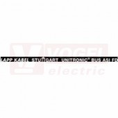Unitronic BUS ASI LD FD P 2x2,5 kabel datový, vysoce flexibilní, bezhalogenový, přenos pomocného napětí 30 VDC, černý vnější plášť, použití do ener.řetězů, RAL9005 (2170318)