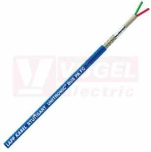 PROFIBUS Unitronic BUS PA FC 1x2x1 kabel datový, stíněný, pro úlohy automatizace výroby a procesů, modrý vnější plášť z PVC, aprobace UL/CSA CMG, verze Fast Connect (2170334)