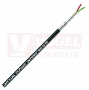 PROFIBUS Unitronic BUS PA FC 1x2x1 kabel datový, stíněný, pro úlohy automatizace výroby a procesů, černý vnější plášť z PVC, aprobace UL/CSA CMG, verze Fast Connect (2170335)