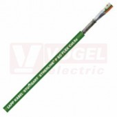 ETHERLINE P EC FLEX Cat.5e 1x4x26/7AWG kabel datový, flexibilní použití, bezhalogenový, dvojité stínění CU opletem a AL kompozitní folií, zelený vnější plášť z PUR (2170431)
