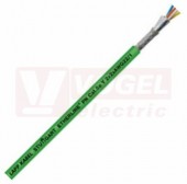 ETHERLINE Y FC CAT.5 2x2x22/1AWG kabel pro průmysl. Ethernet cat.5, pro pevné uložení, PROFINET typ A, zelený (RAL6018), vnější plášť z PVC, UL/CSA  (2170893)