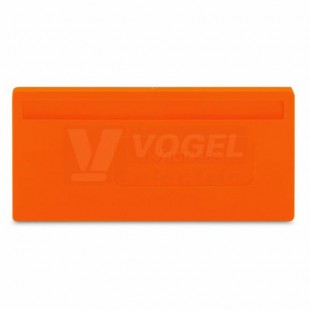 279-329 přepážka s přesahem, oranžová, tl.2mm WAGO
