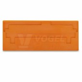 283-329 přepážka s přesahem, oranžová, tl.2mm WAGO