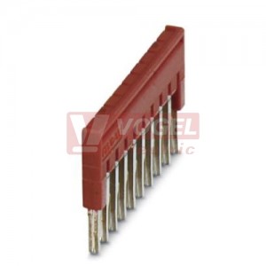 FBS 10-3,5 Propojovací můstek 10-nás., rozteč 3,5mm, červený (3213056)